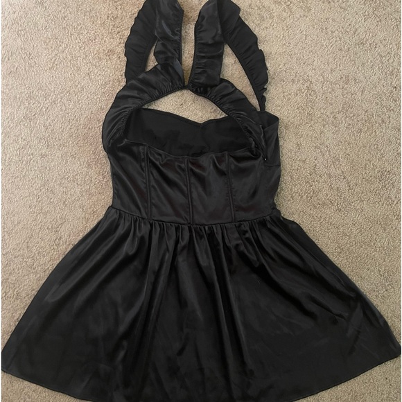 Beginning Boutique Black Corset Mini Dress - Picture 7 of 9